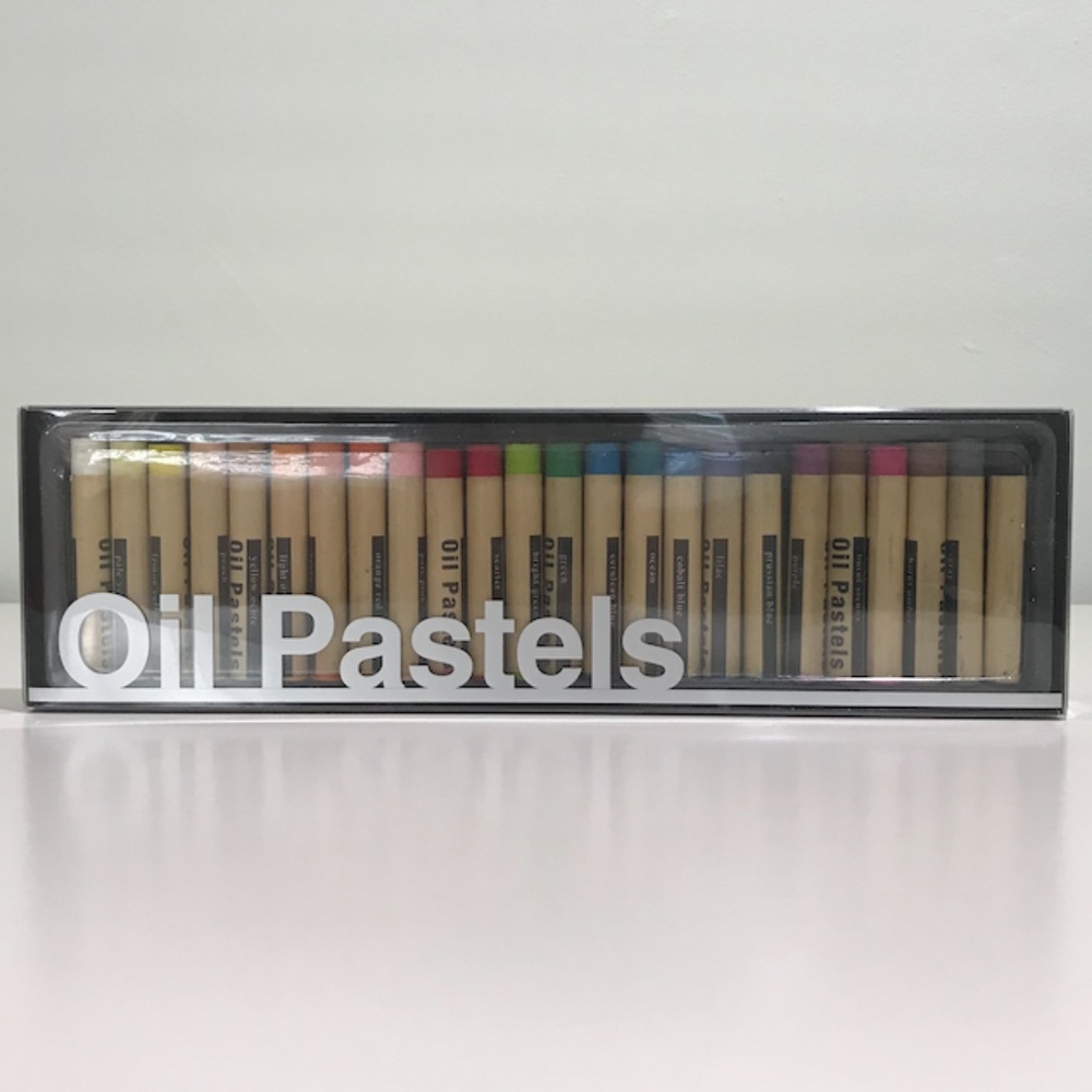 Barnes & Noble Oil Pastel Kit Set of 24 - NEW!